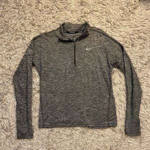 Nike Grey DRI-Fit Quarter Zip